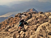 GRIGNETTA via Cermenati in salita-Sentiero delle capre in discesa dal Pian dei Resinelli-21mar22 - FOTOGALLERY